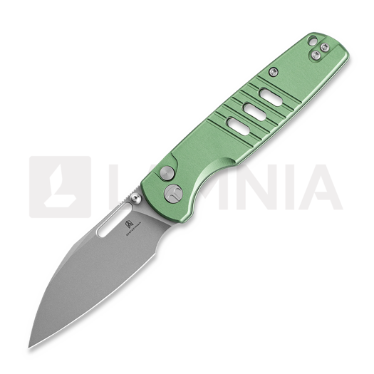 Складной нож Bestechman Vector - Beadblast - Aluminium, зелёный