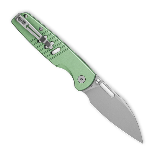 Складной нож Bestechman Vector - Beadblast - Aluminium, зелёный