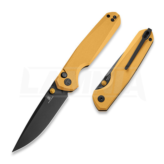 Складной нож Bestechman Velix - PVD - G10, жёлтый