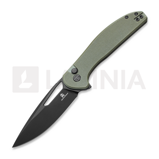 Liigendnuga Bestechman Whalefin - PVD - G10, roheline