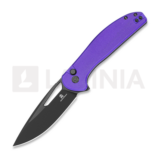 Bestechman Whalefin - PVD - G10 sulankstomas peilis, violetinė
