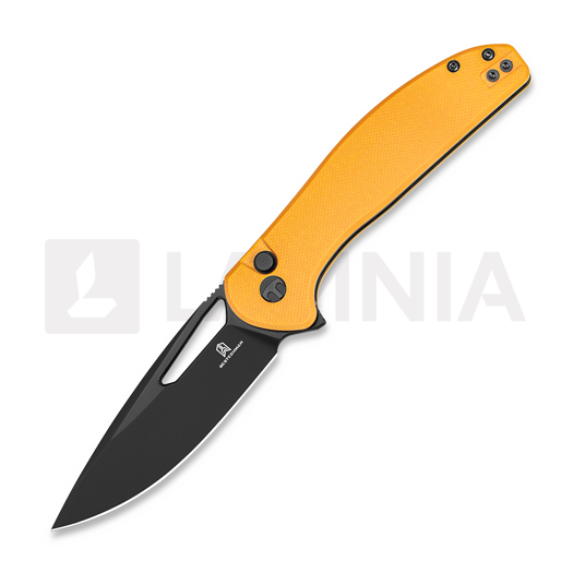 Skladací nôž Bestechman Whalefin - PVD - G10, žltá