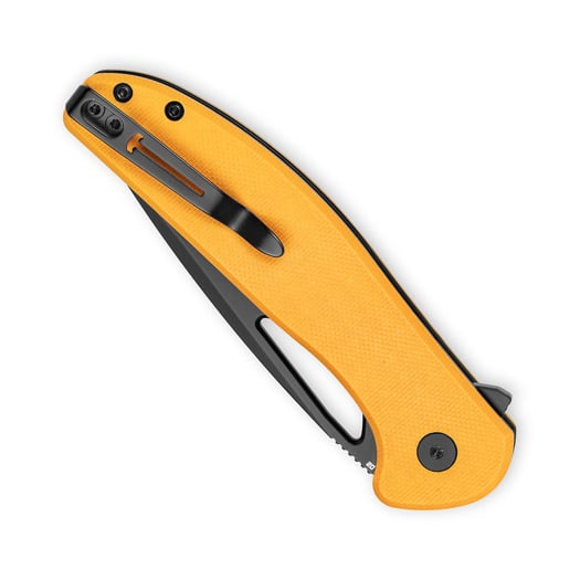 Bestechman Whalefin - PVD - G10 sklopivi nož, žuta