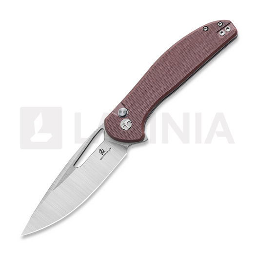 Складной нож Bestechman Whalefin - Stonewash + Satin - G10, коричневый