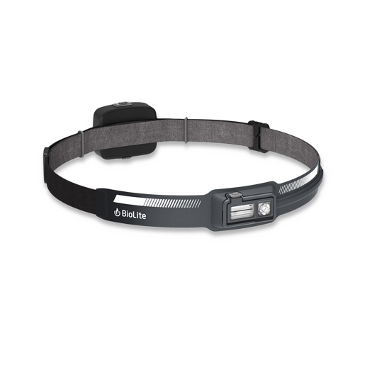 Biolite Dash 450 Rechargeable HeadLamp, Grey