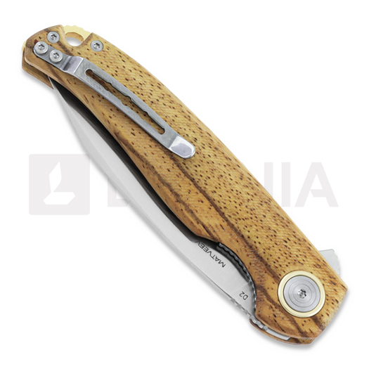 Zav&iacute;rac&iacute; nůž Black Fox Argus, zebra wood