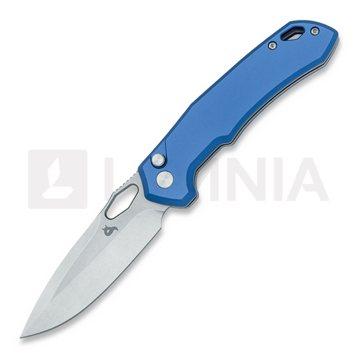 Nóż składany Black Fox Atros - Stonewash - Aluminium Blue