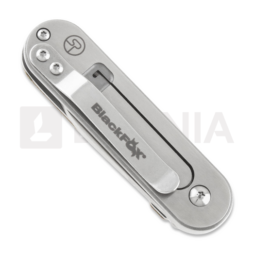 Navalha Black Fox Bean Gen 2, green canvas micarta