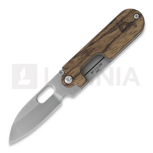 Black Fox Bean Gen 2 Zebra wood Taschenmesser