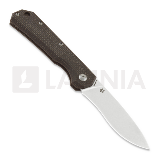 Black Fox Ciol sulankstomas peilis, brown micarta
