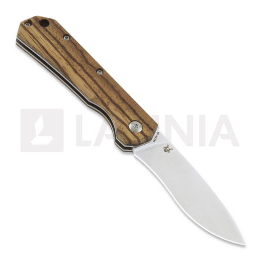 Black Fox Ciol folding knife, zebra wood