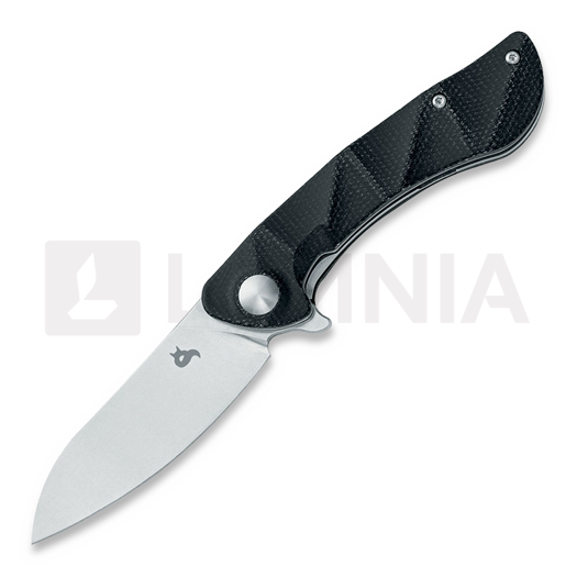 Navalha Black Fox Dripper - Stonewash - Micarta Black