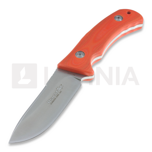 Black Fox Drop Point Fixed Blade vadászkés, narancssárga