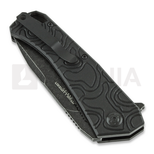 Black Fox Echo 1 sulankstomas peilis, juoda