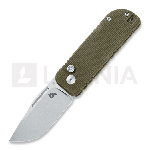 Складной нож Black Fox NU-Bowie, Micarta, зелёный