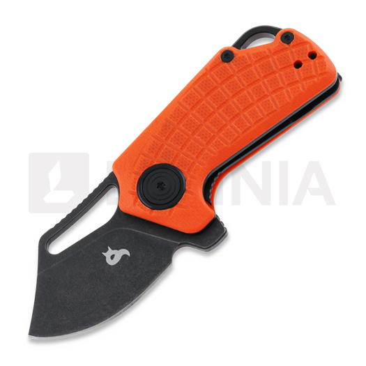 Black Fox Puck folding knife, orange