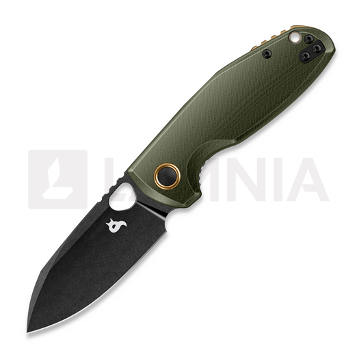 Складной нож Black Fox Puffy - Blackwash - G10, оливковый