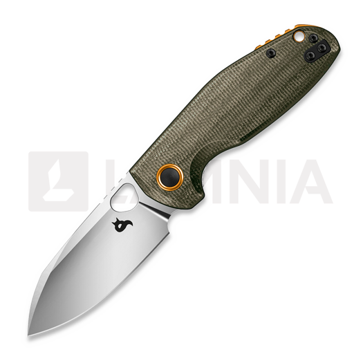 Складной нож Black Fox Puffy - Satin - Micarta, оливковый