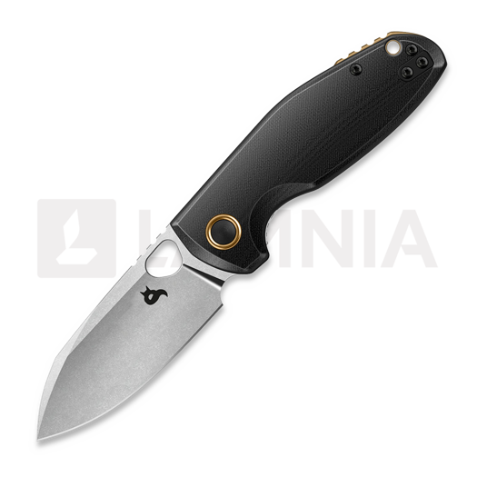 Сгъваем нож Black Fox Puffy - Stonewash - G10, черен