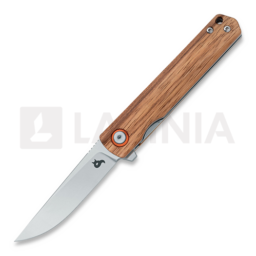 Black Fox Spear - Zebra Wood sulankstomas peilis