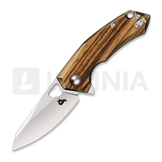 Nóż składany Black Fox The Corner - Satin - Zebra Wood
