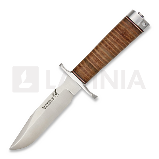 BlackJack Model 5 Messer, Stacked Leather