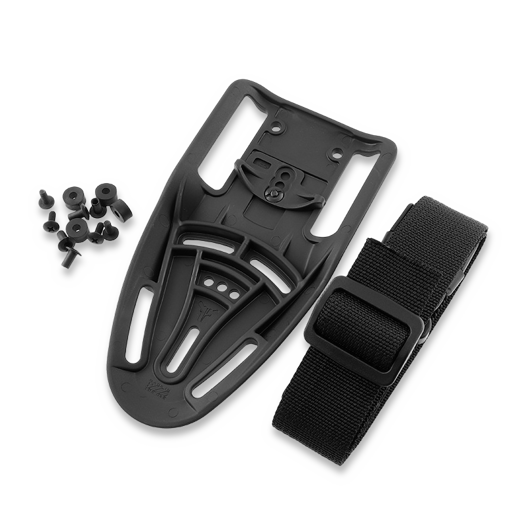 Blade Tech Duty Drop and Offset - With Black Thigh Strap and Hardware