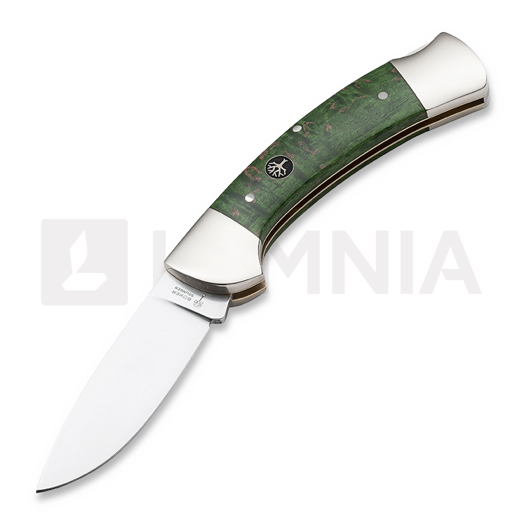 Сгъваем нож Böker 3000 Curly Birch Jade Green 118000