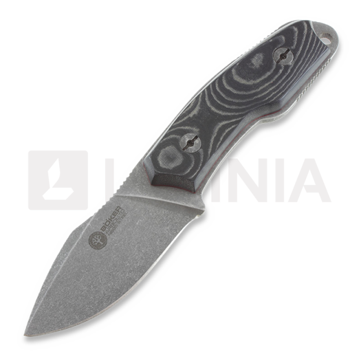 Шийний ніж Böker Argentina El Héroe Micarta 02BA371M