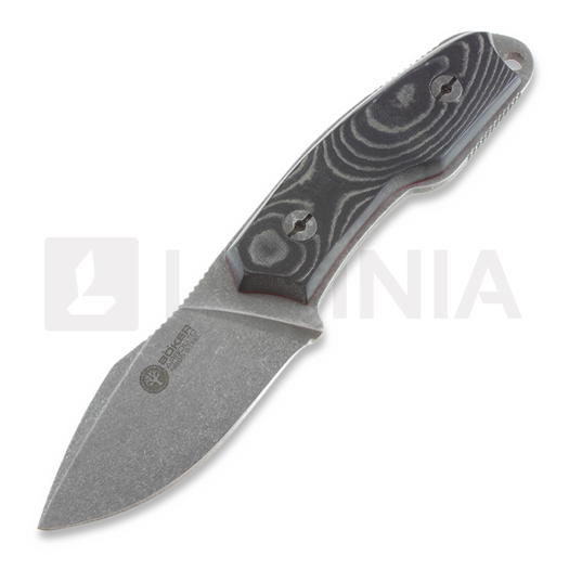 มีดห้อยคอ Böker Argentina El Héroe Micarta 02BA371M