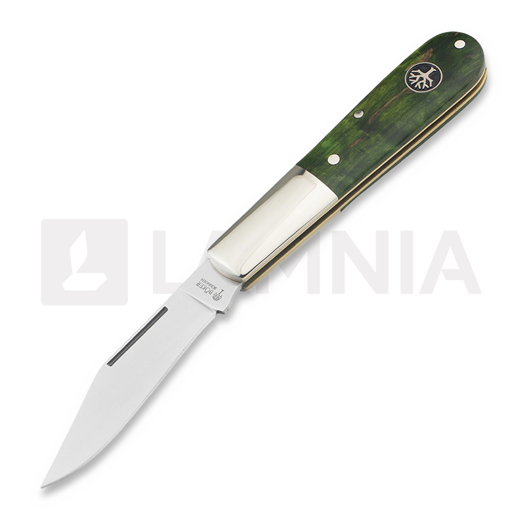 Böker Germany Barlow Curly Birch Green Taschenmesser 118941