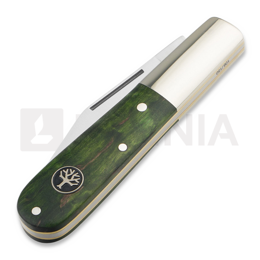 Zavírací nůž Böker Barlow Curly Birch Green 118941