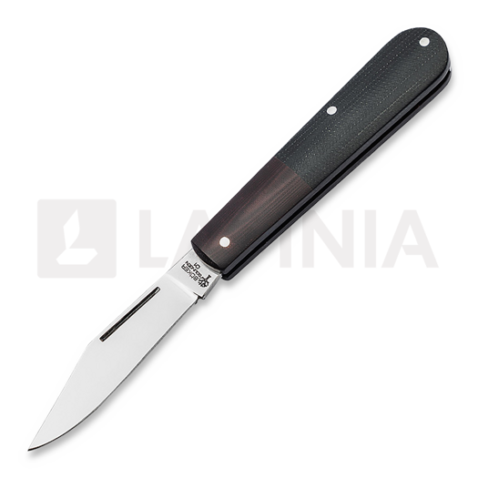 Böker Germany Barlow Maroon Polished סכין מתקפלת 100401