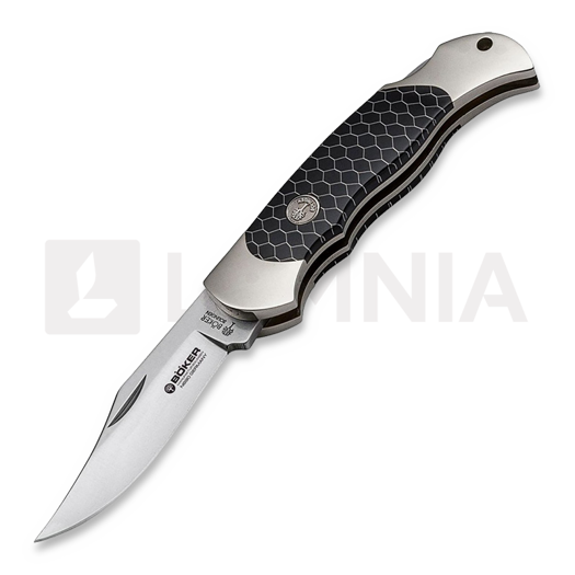 Böker Germany Boyscout Honeycomb 折叠刀, 黑色 112601