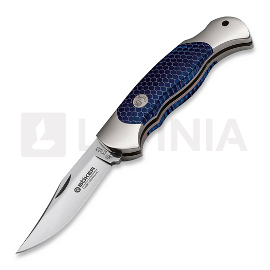 Böker Germany Boyscout Honeycomb sulankstomas peilis, mėlyna 112603