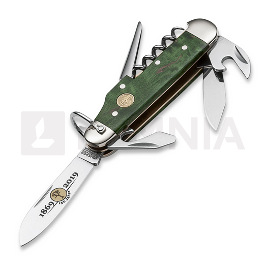 Liigendnuga Böker Germany Camp Knife Anniversary 150, roheline 116051