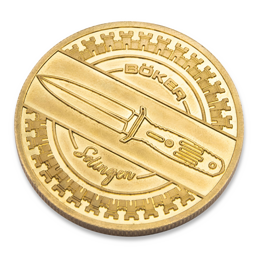 Böker Challenge Coin Brass 09BO770