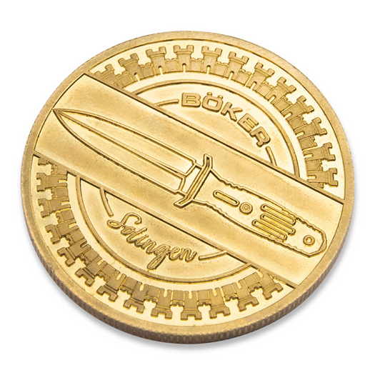 Böker Challenge Coin Brass 09BO770