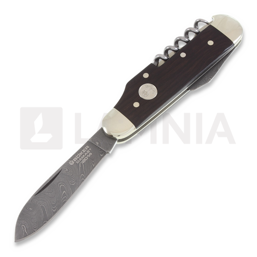 Coltello pieghevole Böker Germany Damast Jahresmesser 2014 1132014DAM