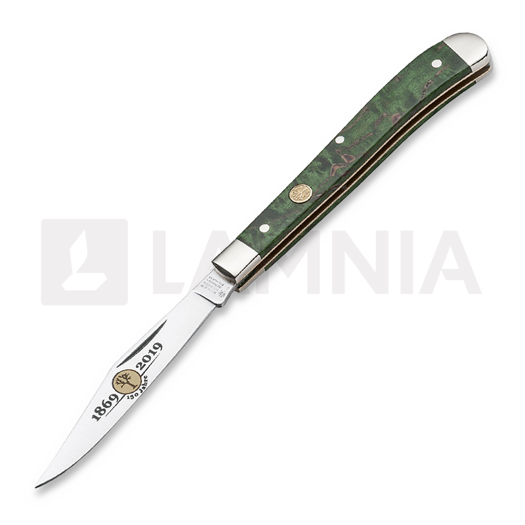Складной нож Böker Germany Delicate Anniversary 150, зелёный 116016