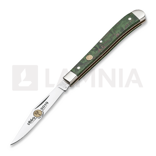 Складний ніж Böker Germany Delicate Anniversary 150, зелений 116016