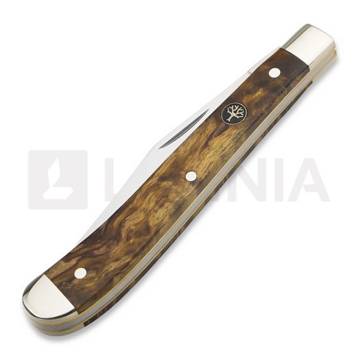 Böker Germany Delicate Curly Birch Brown kääntöveitsi 117016