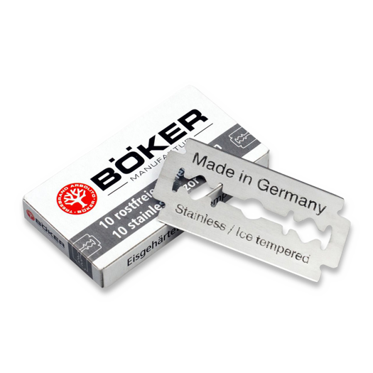Böker Germany Double Edge Razor Blades 10pcs 04BO160