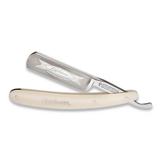 Böker Edelweiss 6/8" lige barberkniv 140820