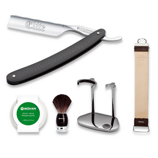 Böker Germany Elite Carbon Special Edition with Care Set 140414SET