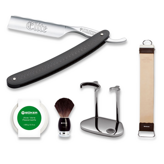 Böker Germany Elite Carbon Special Edition with Care Set 140414SET