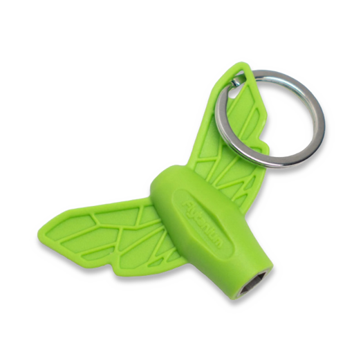 Flytanium Flydriver - Keychain 1/4" Bit Driver - Green