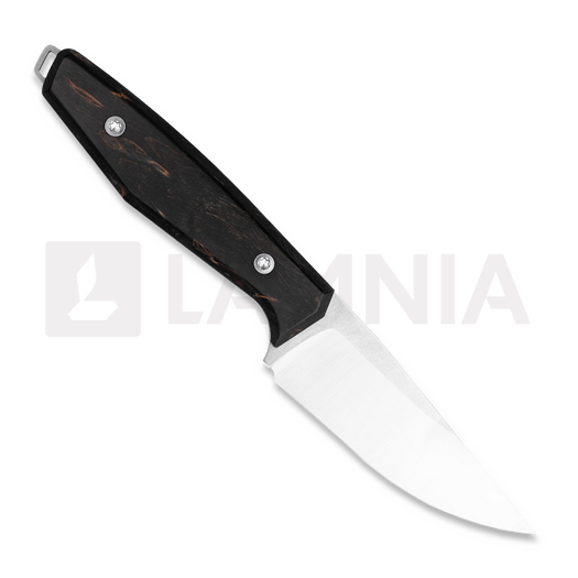 Böker Germany AK1 Droppoint MagnaCut Black Birch Burl mes 129524