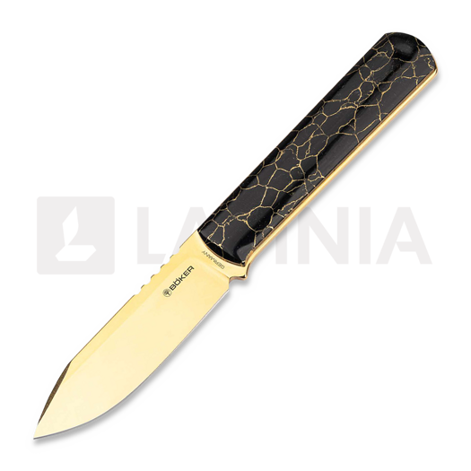 Cuchillo B&ouml;ker Germany BFF Packlite TruStone Gold 120757