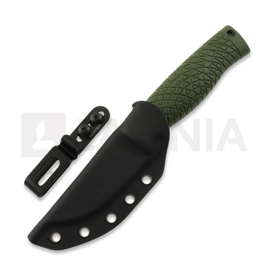 Böker Germany Bronco Mini CPM3V Scandi nož, zelena 121518